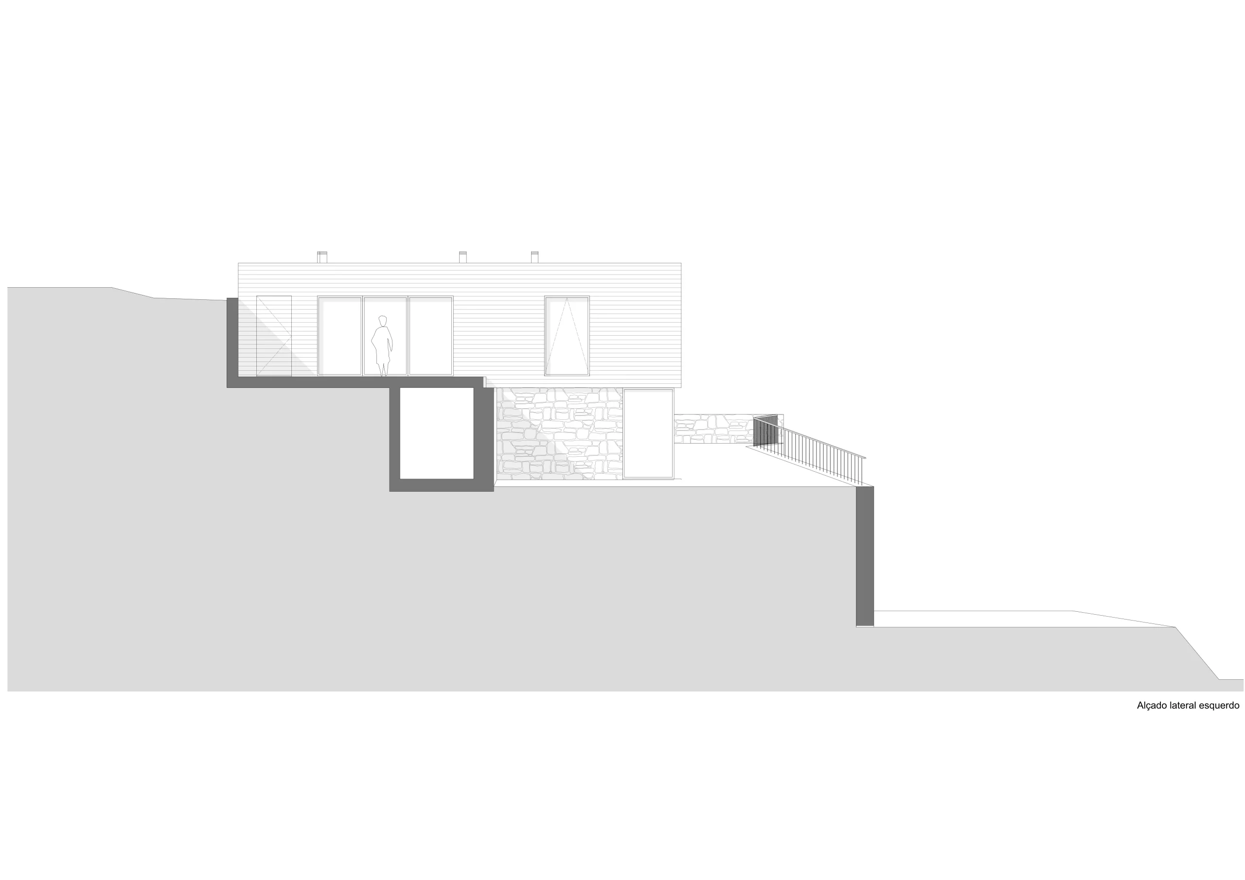 desenhos tecnicos_ casa principal existente_alçado lateral esquerdo_page-0001